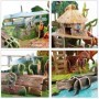 National Geographic Puzzle 3D si brosura 36 pagini Padure amazoniana 67 piese
